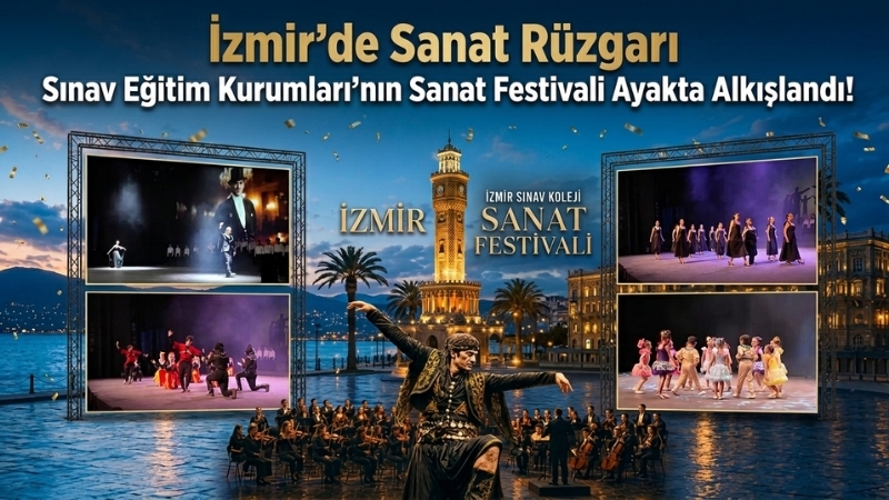 İzmir Sınav Eğitim Kurumları, yüzlerce öğrencinin yıl boyunca büyük bir