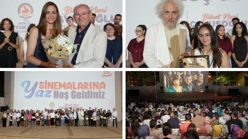 Denizli Büyükşehir Belediyesi’nin düzenlediği yaz sinemaları etkinlikleri kapsamında “Entelköy Efeköy’e