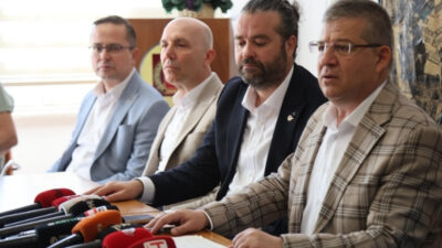 Denizli Gazeteciler Cemiyeti’ni (DGC) ziyaret eden AK Parti Denizli İl