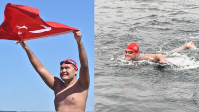 İzmir Büyükşehir Belediyesi Spor Kulübü’nin 23 yaşındaki otizmli yüzme sporcusu