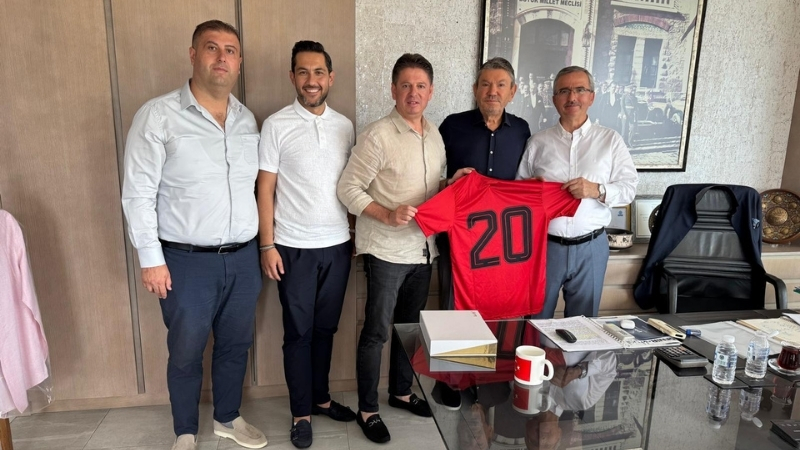 Denizli İdmanyurdu İstişare Kurulu Başkanı Bilal Uçar ve yönetim kurulu,