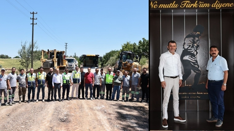 Denizli Büyükşehir Belediye Başkanı Bülent Nuri Çavuşoğlu, Sera Naylonu Desteği