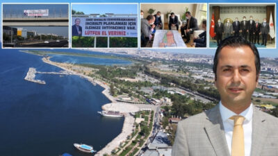 İnciraltı Gelişim Derneği (İNGEDER) Başkanı Tayfun Karabulut, İnciraltı ve Bahçelerarası