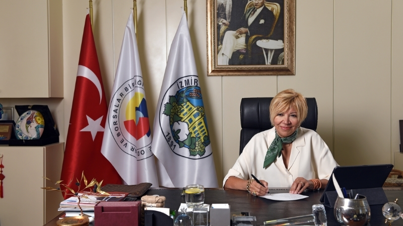 İzmir Ticaret Borsası (İTB) Yönetim Kurulu Başkanı Işınsu Kestelli, 30