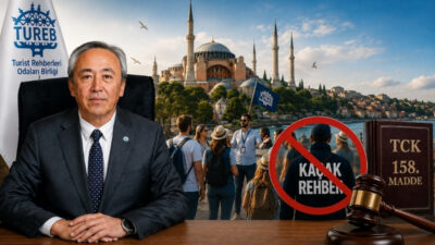 Turist Rehberleri Birliği (TUREB) Yönetim Kurulu Başkanı Abdulkadir Tanrıdağlı, kaçak