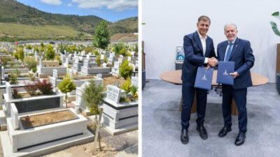 İzmir Büyükşehir Belediyesi, mezarlıklarda yeni ve Türkiye’ye örnek olacak bir