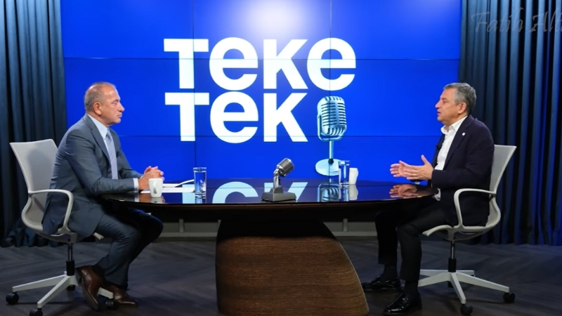 Yeni Parti Genel Başkanı Özgür Özel’in, Fatih Altaylı’nın YouTube programında