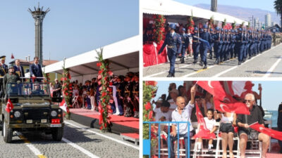 30 Ağustos Zafer Bayramı’nın 104’üncü yılı, İzmir’de gurur ve coşkuyla