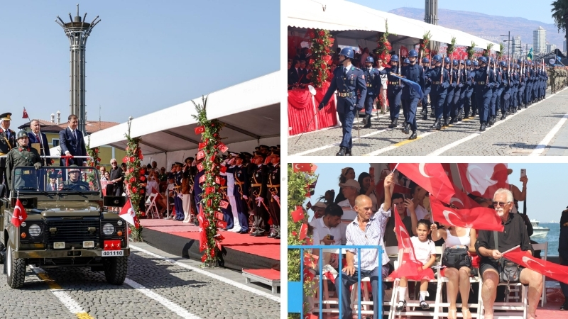 30 Ağustos Zafer Bayramı’nın 104’üncü yılı, İzmir’de gurur ve coşkuyla