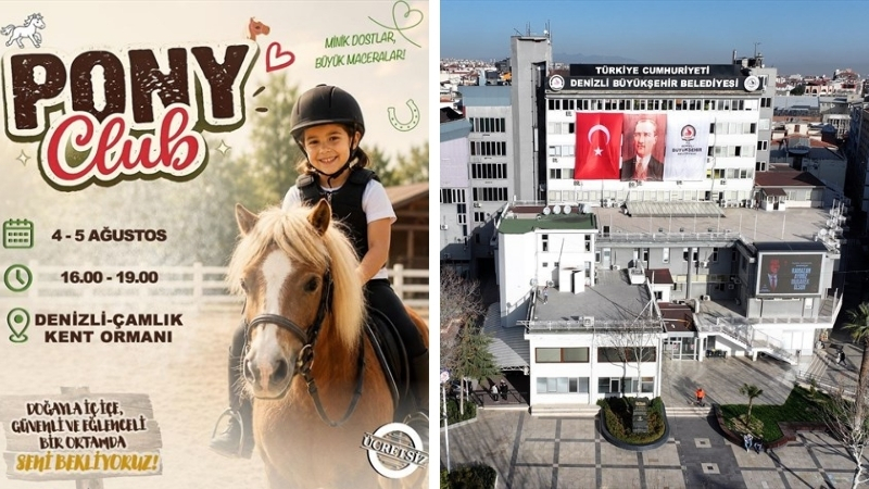 Denizli Büyükşehir Belediyesi, çocuklara doğa sevgisini aşılamak ve onları sevimli