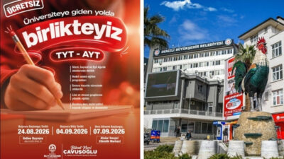 Denizli Büyükşehir Belediyesi, üniversiteye hazırlanan gençlerin hayallerine giden yolda yanlarında