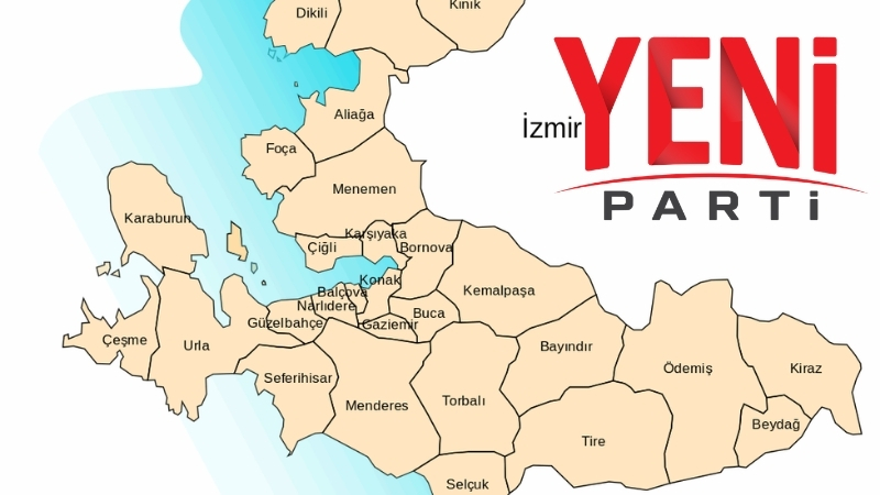 Siyasi arenada örgütlenme çalışmalarını sürdüren Yeni Parti, İzmir genelindeki teşkilatlanma