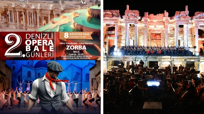 Denizli Büyükşehir Belediyesi’nin ev sahipliğinde düzenlenen 2. Denizli Opera ve