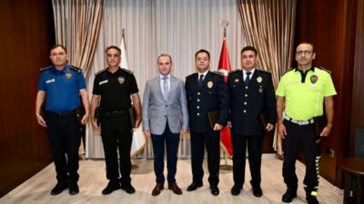 Denizli Emniyet Teşkilatı’nda görev yapan 5 emniyet müdür yardımcısı, 1.