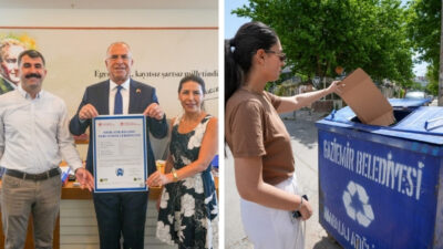 Geri dönüşüm altyapısını tamamlayan ve bu alanda örnek projeler hayata
