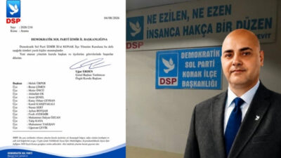 Demokratik Sol Parti (DSP), İzmir genelindeki üye sayısını yeni katılımlarla