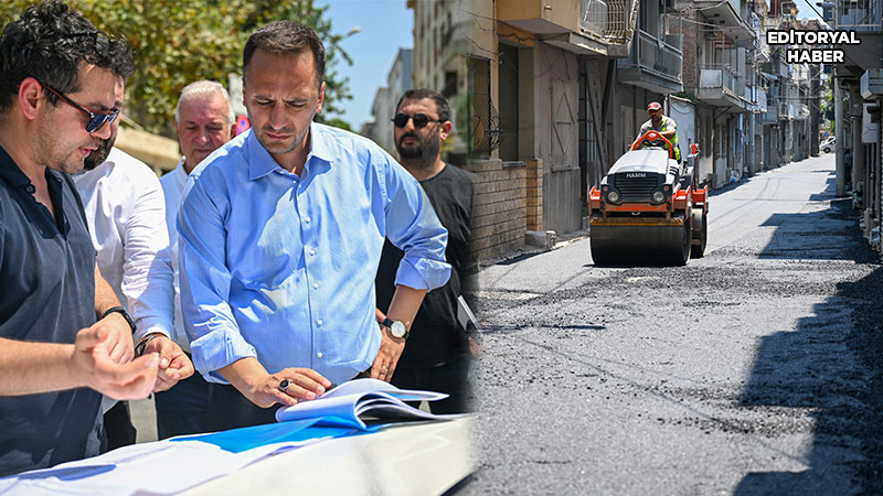 Bornova Belediye Başkanı Ömer Eşki liderliğinde ilçe genelinde başlatılan dev