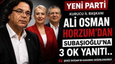 Yeni Parti Denizli Kurucu İl Başkanı Ali Osman Horzum, Denizli