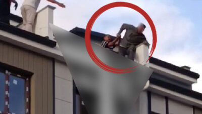 Denizli’nin Kale ilçesinde eşiyle yaşadığı ailevi sorunlar nedeniyle 4 katlı
