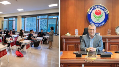 Eğitim-Bir-Sen İzmir 1 No’lu Şube Başkanı Ali Kaya, 2026-2027 eğitim-öğretim