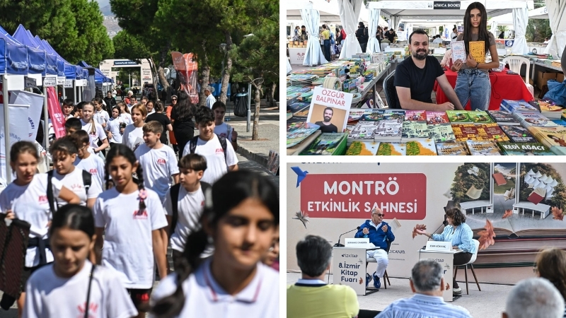 İZKİTAP’ta edebiyat ve kitaplarla dolu buluşmalar sürüyor