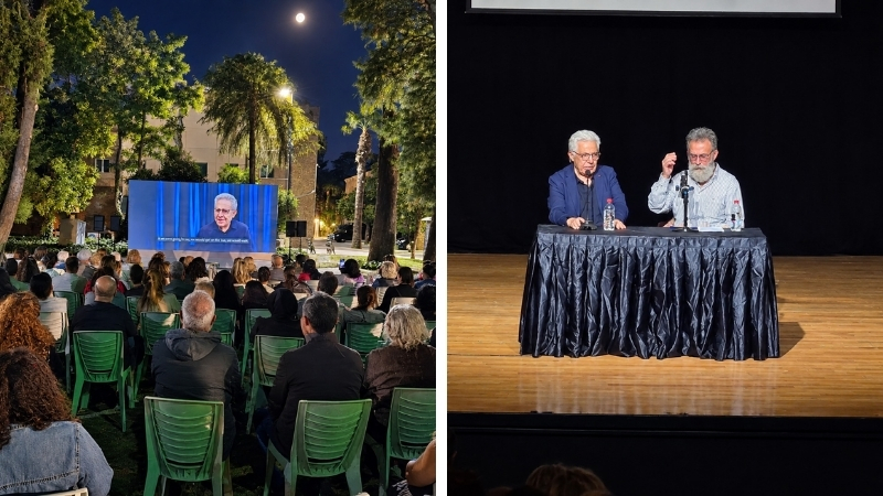 Livaneli ve Ergülen söyleşide buluştu