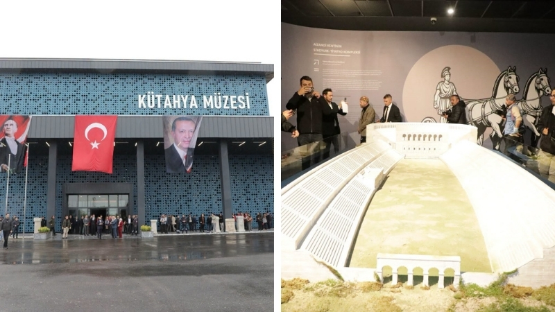Kütahya Arkeoloji ve Maden Müzesi törenle açıldı