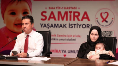 Muğla Büyükşehir Belediyesi ve Bodrum Belediyesi’nin katkılarıyla SMA Tip-1 hastası