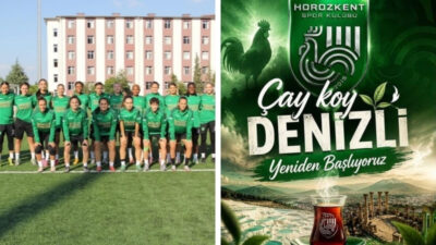 Türkiye Kadınlar 1. Ligi’nde Denizli’yi başarıyla temsil eden Horozkent Spor