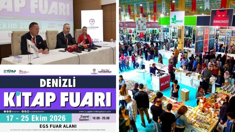 Denizli Büyükşehir Belediyesi’nin destekleri, TÜYAP Fuarlar Yapım A.Ş. organizasyonu ve