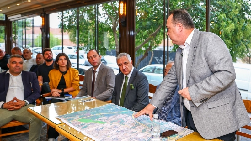 Başkan Dutlulu, Evrenos Sanayicileri ile buluştu