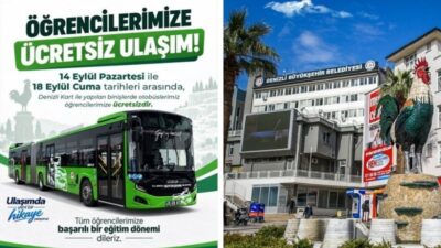 Denizli Büyükşehir Belediyesi, 2026-2027 eğitim-öğretim yılının heyecanını yaşayan öğrenciler ve