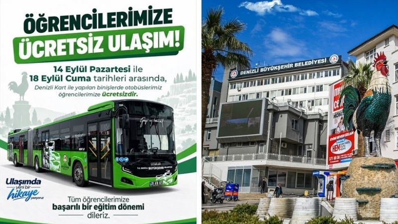 Denizli Büyükşehir Belediyesi, 2026-2027 eğitim-öğretim yılının heyecanını yaşayan öğrenciler ve