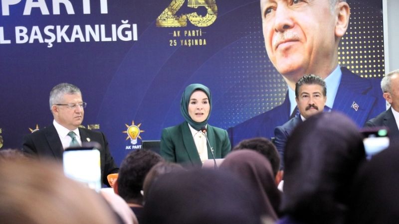 Aile ve Sosyal Hizmetler Bakanı Mahinur Özdemir Göktaş, bir dizi