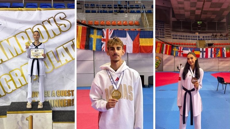 İzmir Büyükşehir Belediyesi Spor Kulübü’nün üç sporcusu, Sırbistan’da düzenlenen Multi