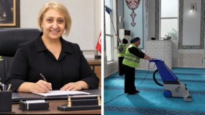 Menderes Belediyesi, ilçe genelindeki tüm camilerde vatandaşların daha sağlıklı ve