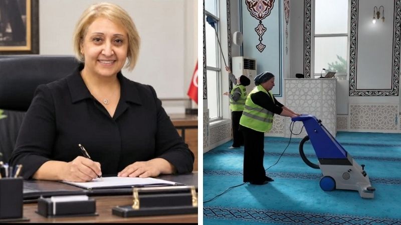 Menderes Belediyesi, ilçe genelindeki tüm camilerde vatandaşların daha sağlıklı ve