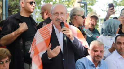 İzmir programının ikinci gününe Buca’da başlayan CHP Genel Başkanı Kemal