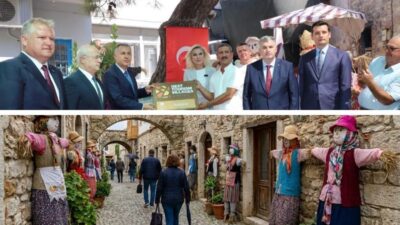  İzmir'in Urla ilçesindeki 700 yıllık Yörük yerleşimi Barbaros Köyü,