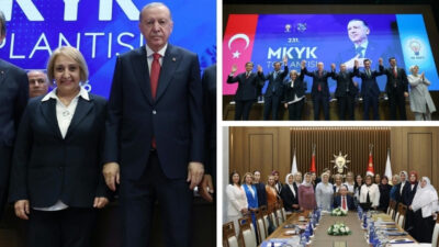 Menderes Belediyesi Başkan Vekili Asuman Şen Ankara’da Cumhurbaşkanı, AK Parti