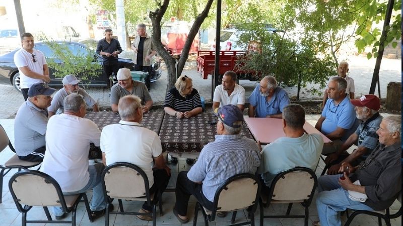 Menderes Belediye Başkan Vekili Asuman Şen, ilçedeki temaslarını hafta sonu