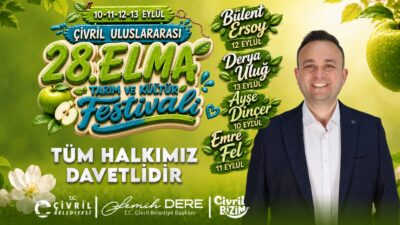 Denizli’nin Çivril ilçesinde bu yıl 28’incisi düzenlenecek Çivril Uluslararası Elma