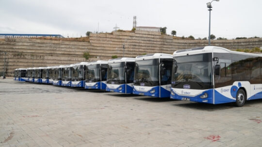 İzmir Büyükşehir Belediyesi kent içi toplu ulaşımı daha güvenli, konforlu,