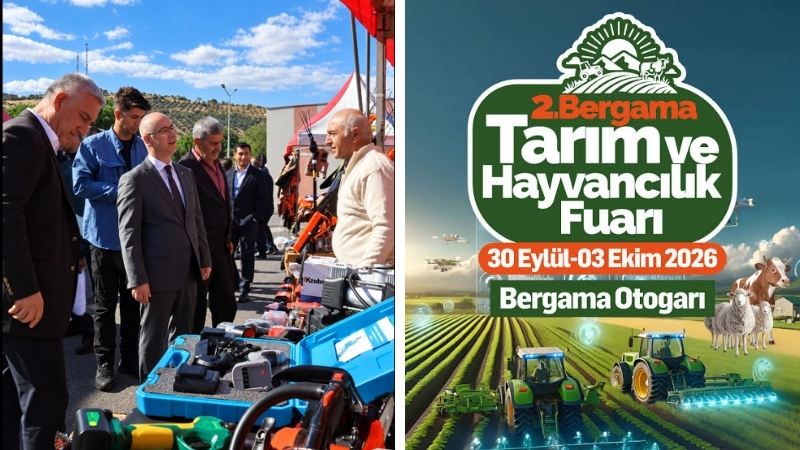 İzmir'in Bergama ilçesinde; Bergama Belediyesi, Bergama Ziraat Odası, Bergama Ticaret