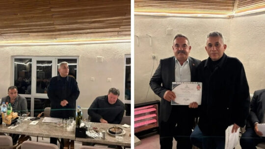 Denizli'nin Çal ilçesinde 19 Ekim Muhtarlar Günü dolayısıyla düzenlenen özel