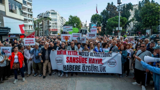 Türkiye genelinde basın meslek örgütleri, gazetecilere yönelik artan baskılar, tutuklamalar,