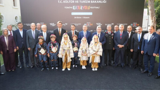Kültür ve Turizm Bakanlığı tarafından düzenlenen Türkiye Kültür Yolu Festivali’nin