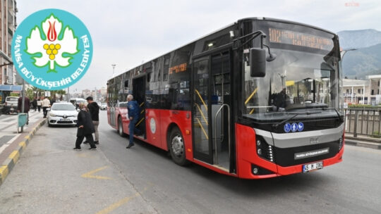 Manisa Büyükşehir Belediyesi, 29 Ekim Cumhuriyet Bayramı’nda vatandaşlara ücretsiz ulaşım
