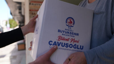 Denizli Büyükşehir Belediyesi, ihtiyaç sahibi vatandaşlar için başlattığı online “Gıda