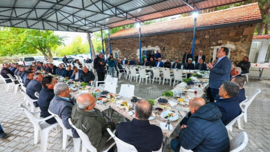 Manisa Büyükşehir Belediye Başkanı Besim Dutlulu, Yunusemre ilçesinin Yuntdağı bölgesinde